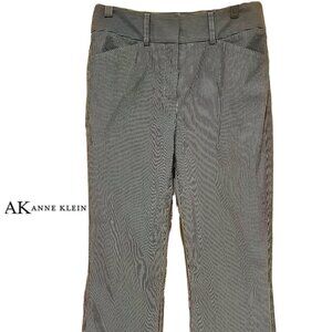 AK Anne Klein Seersucker Pants, Sz 2, EUC